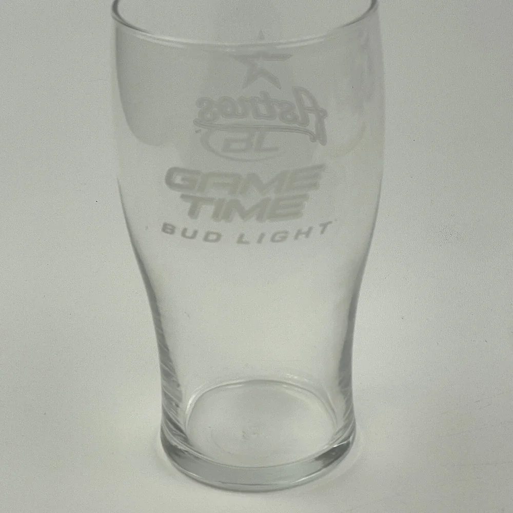 Houston Astros Pint Glass SGA Budweiser Beer Cup Mug MLB‎ Baseball